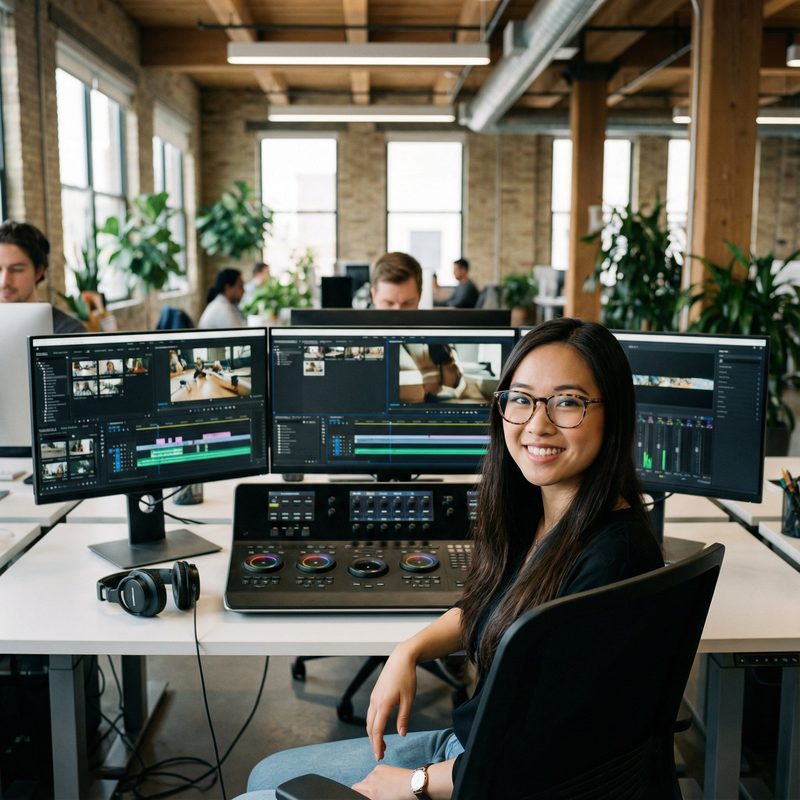 草莓视频后期制作总监王剪辑